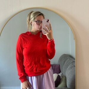 *NWT* Red J. Crew Seater